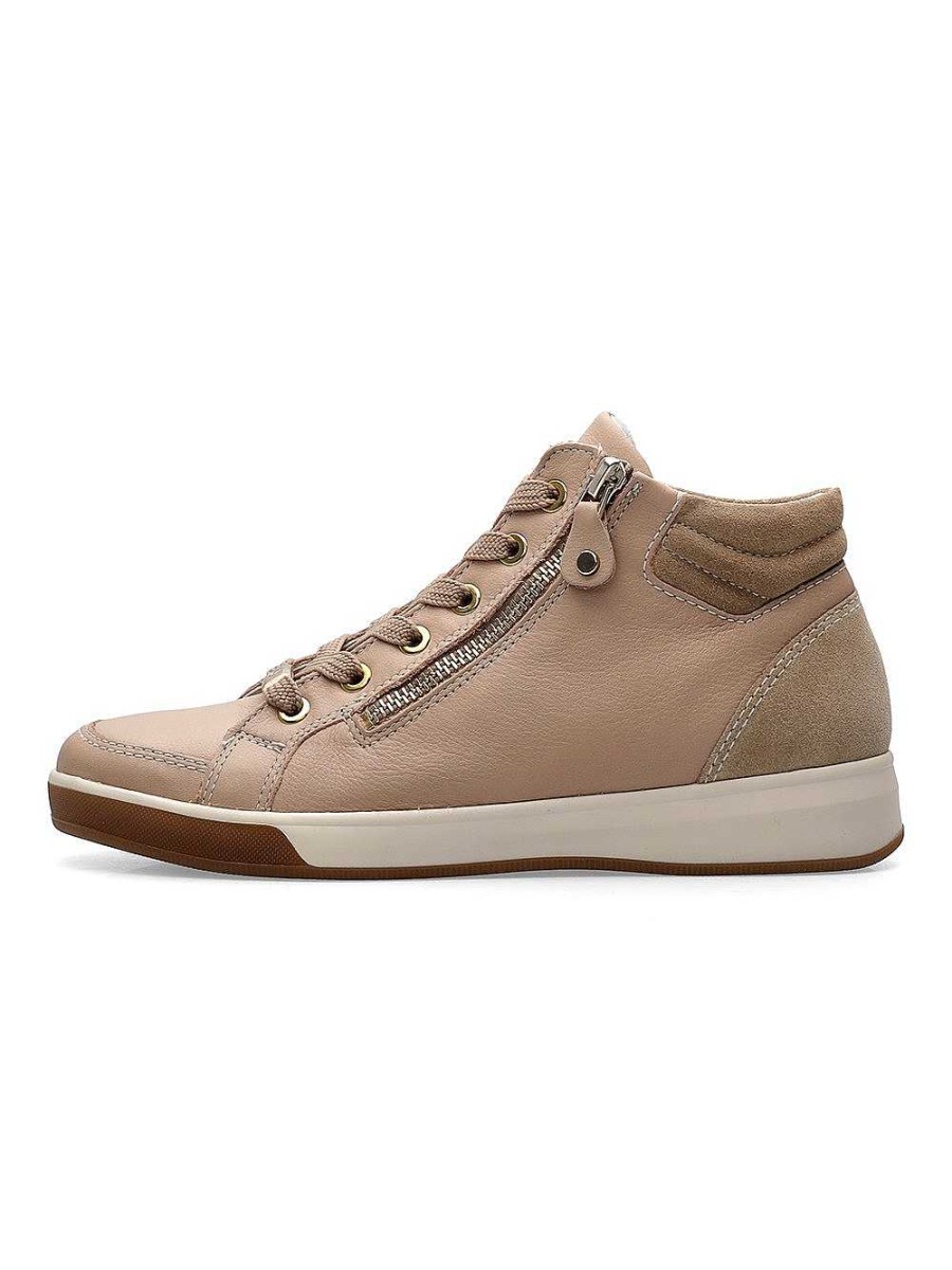 ara Schnurer | High Top Sneaker Rome Sand
