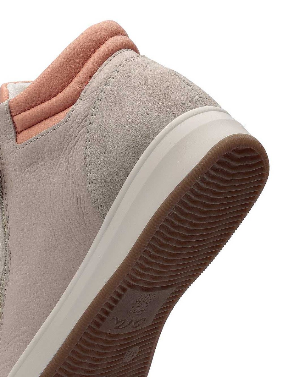 ara Schnurer | Rome Shell Peach Sneakers