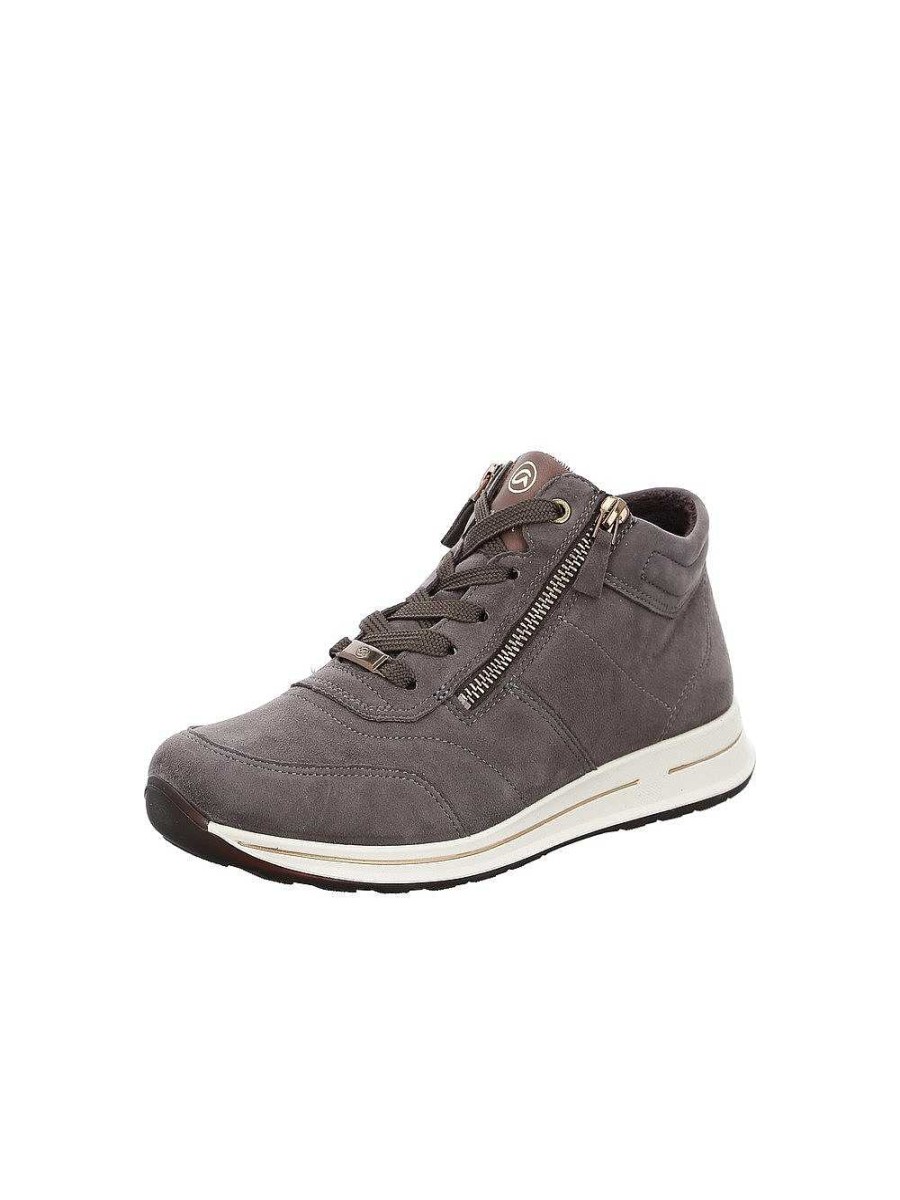 ara Schnurer | Osaka Gray Ankle Boots