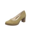 ara Pumps | Orly Khaki Platform Pumps