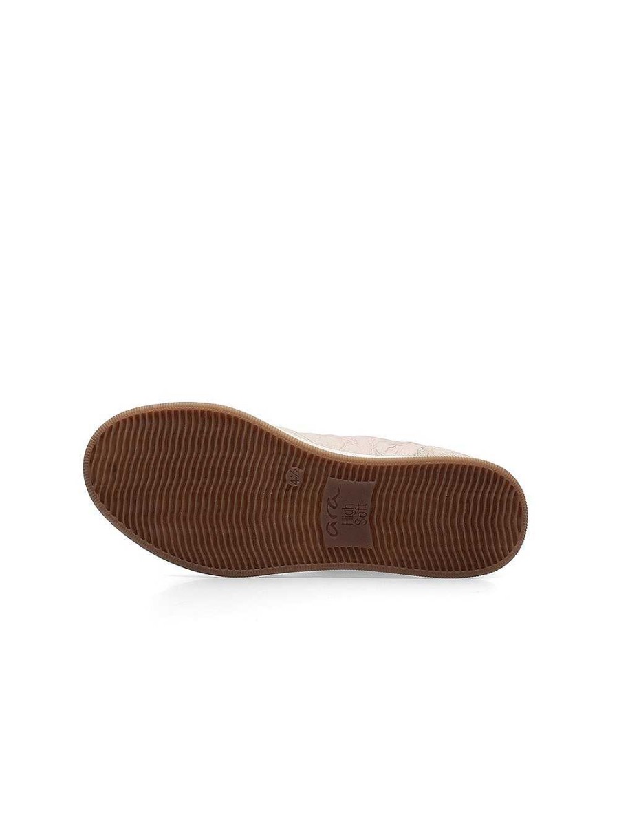 ara Schnurer | Rome Shell Peach Sneakers