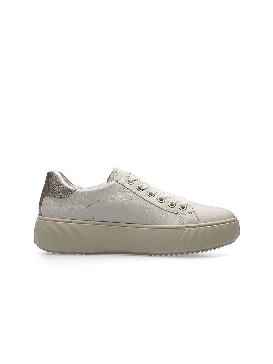 ara Schnurer | Sneaker Monaco Cream Platinum