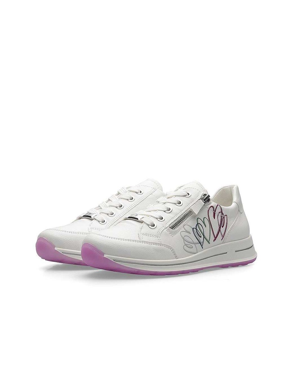 ara Schnurer | Osaka White Sneakers
