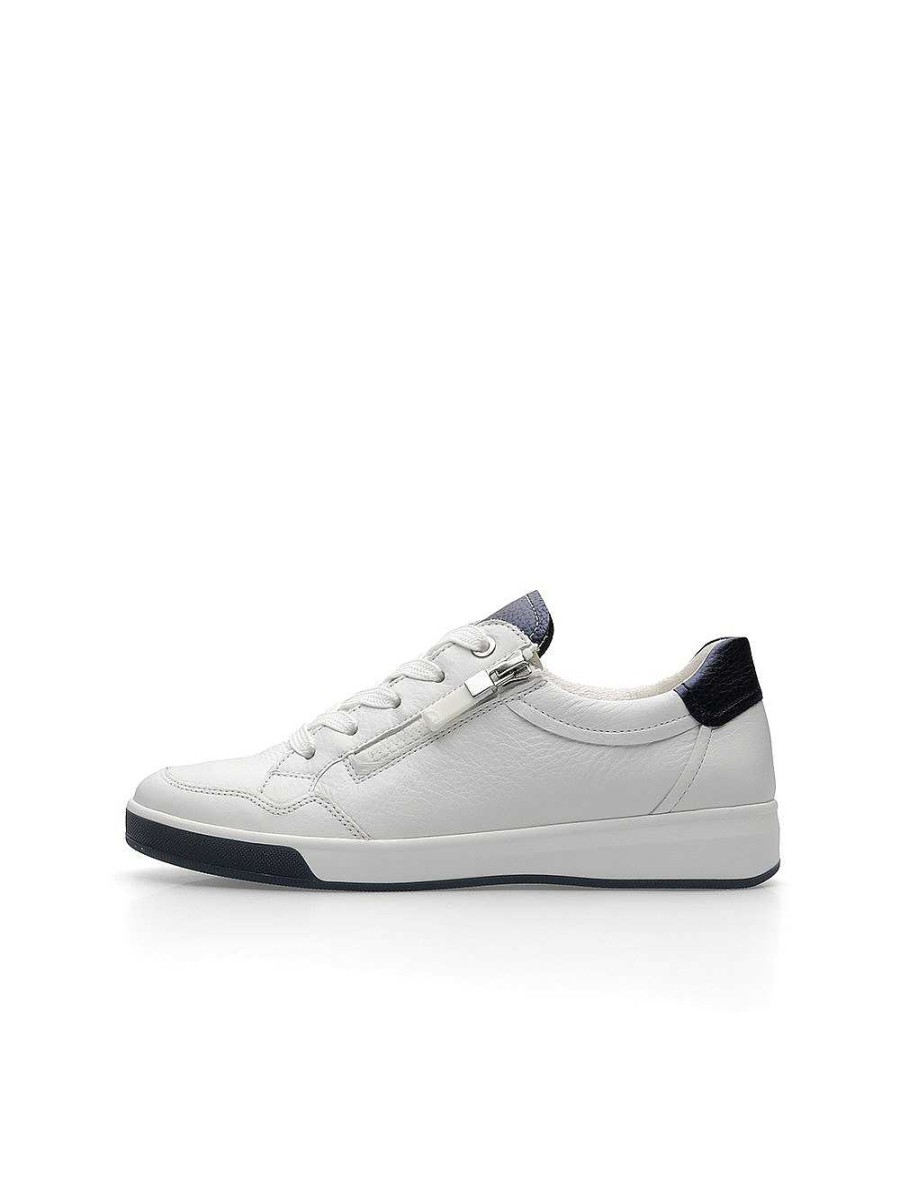 ara Schnurer | Rom White Laced Shoe